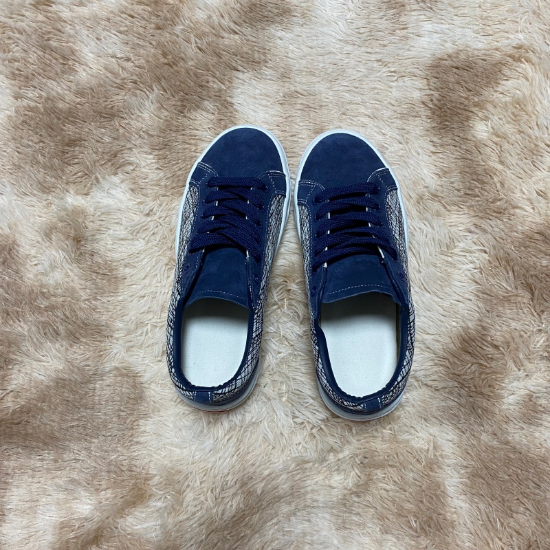 Men'S Shoes Navy Blue - Summer Navy Blue Large Size Shoes