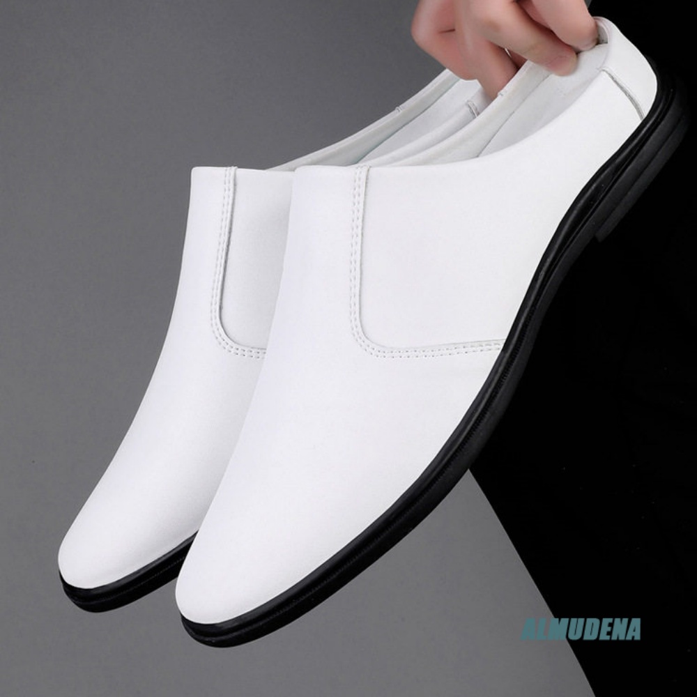 Minimalist Men Business Half S - đánh giá và giá Men'S Shoes Black And White