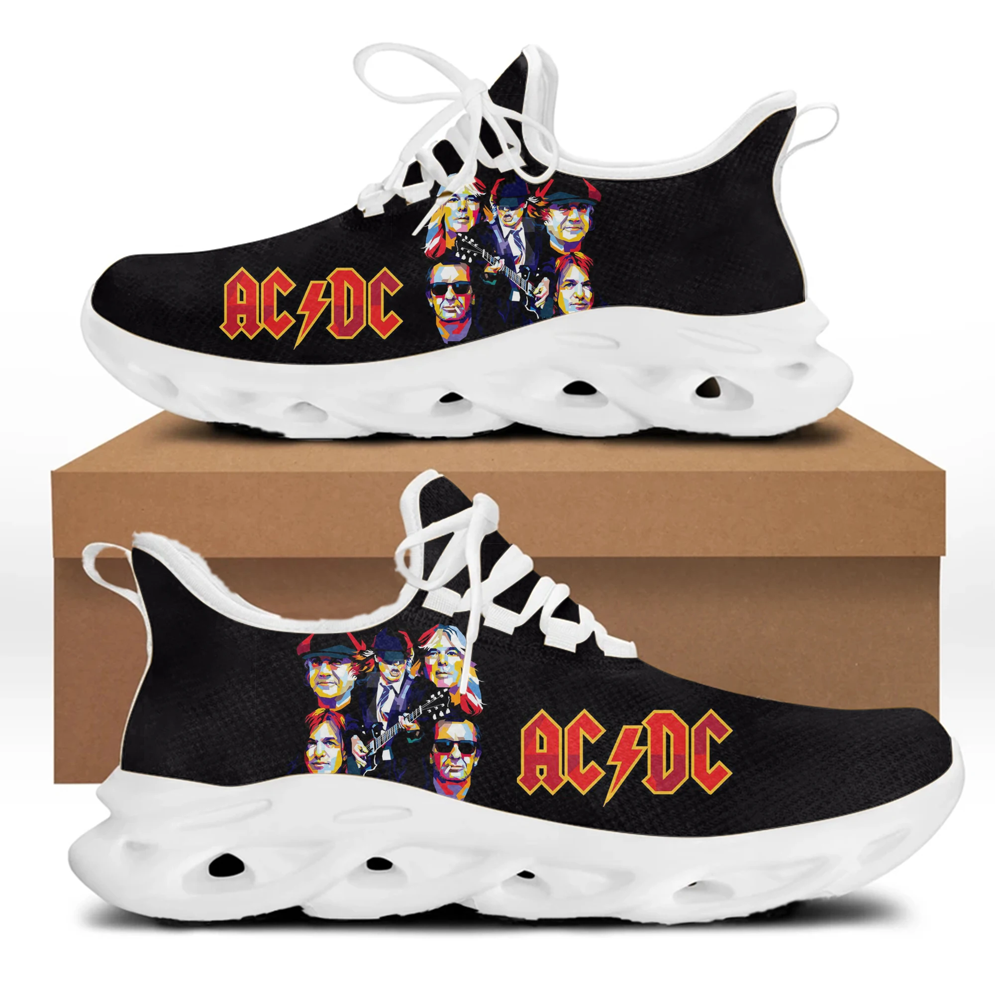 AC Rock Band Flats Sneakers DC - đánh giá và giá Men'S Shoes Dc