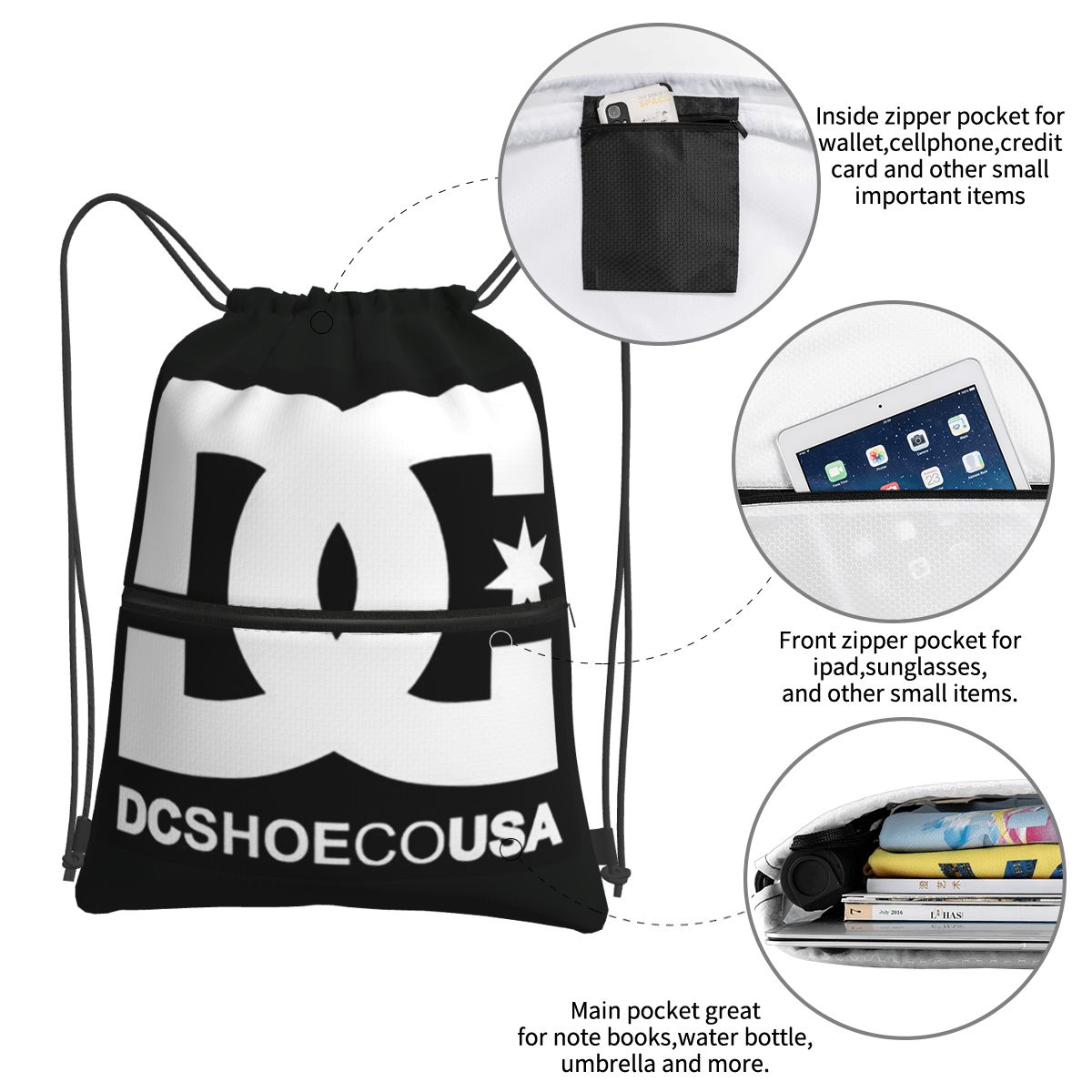 DC Shoe Co Backpacks Portable  - đánh giá và giá Men'S Shoes Dc