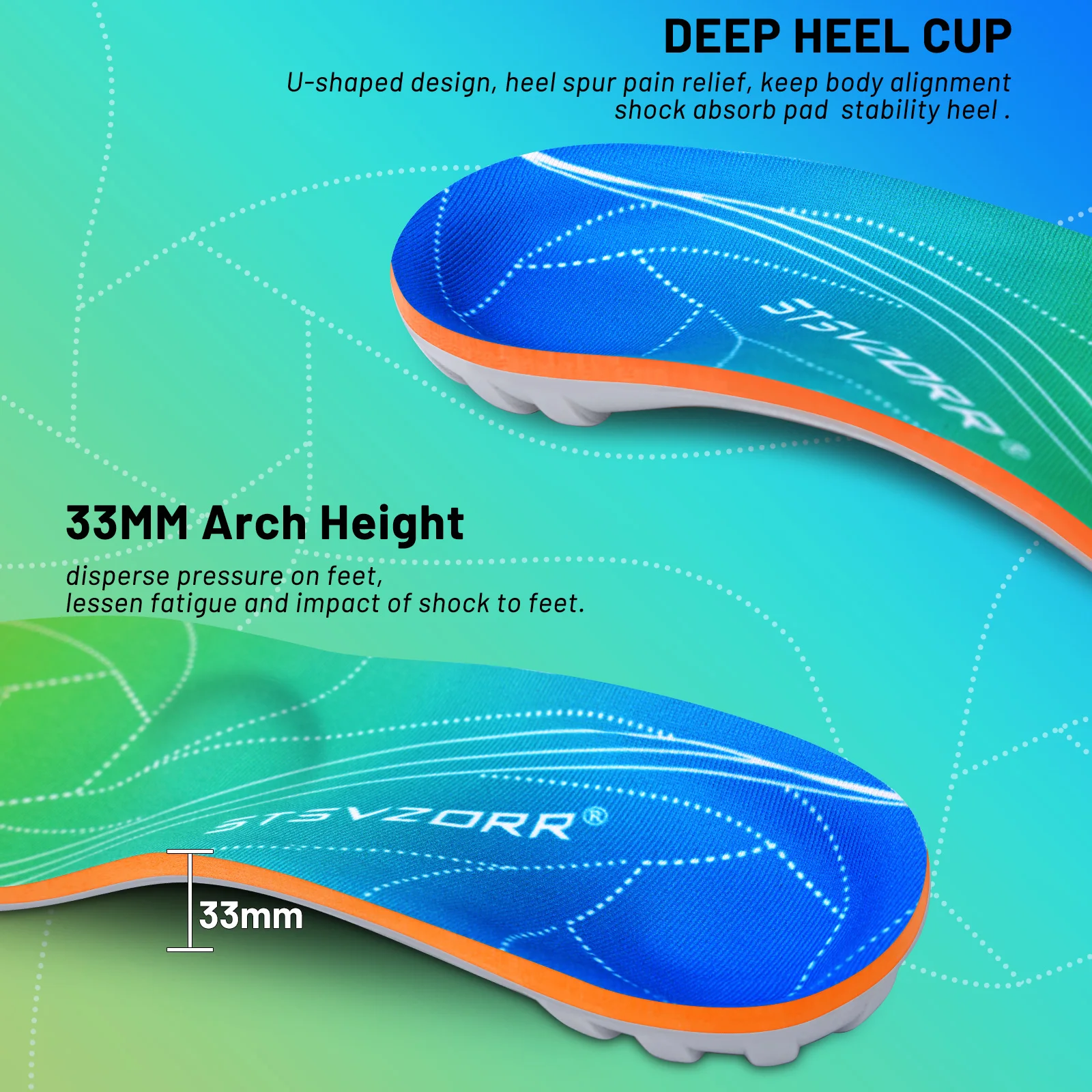 iFitna Plantar Fasciitis Relie - đánh giá và giá Men'S Shoes Navy Blue