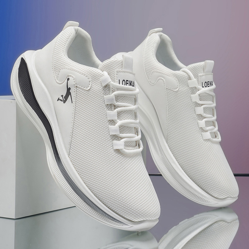 Men Running Sneakers Light Cus - đánh giá và giá Men'S Shoes Black And White