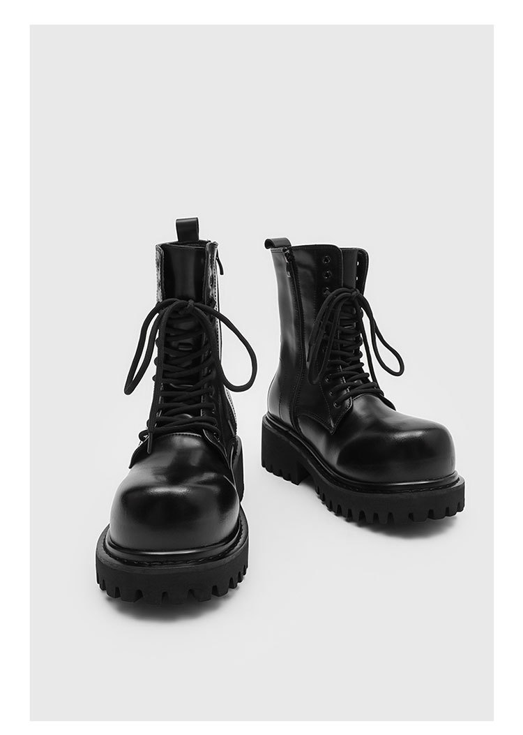 NEW Motorcycle Women's buckle  - đánh giá và giá Men'S Shoes Black And White