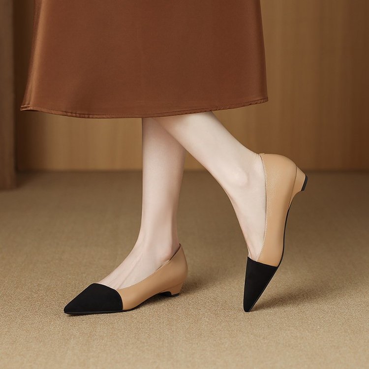 French ladies' high-heeled sho - đánh giá và giá Dress Shoe Pointed