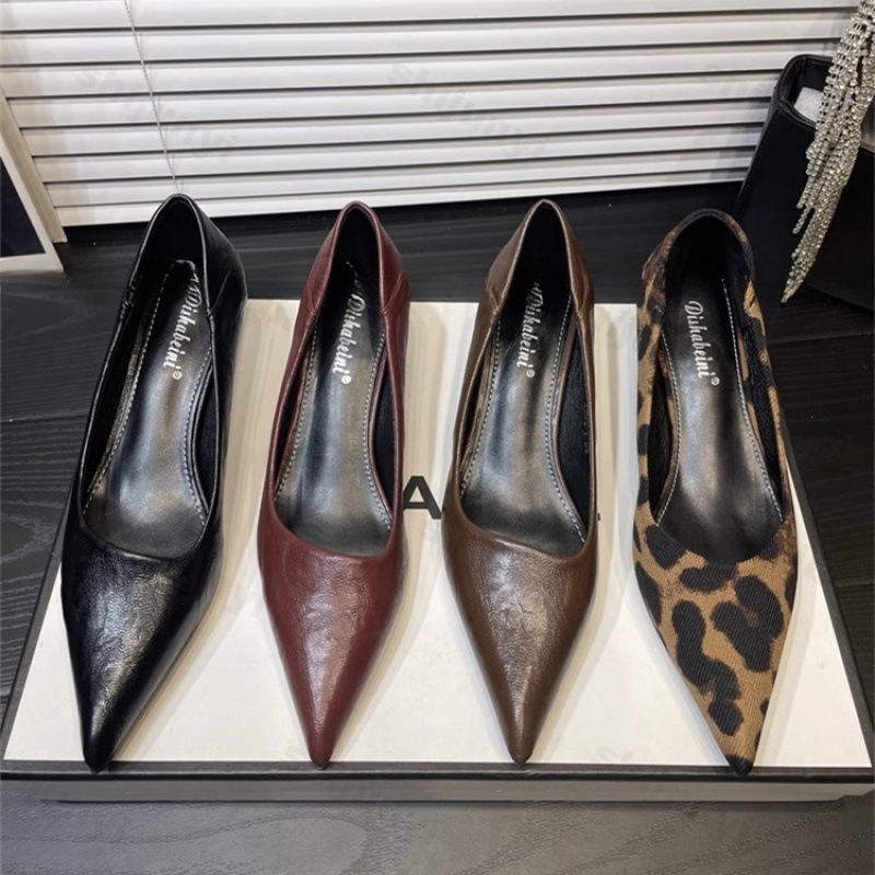 Women's High Heels Patent Leat - đánh giá và giá Dress Shoe Pointed