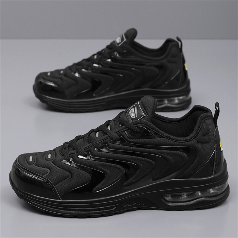 Men Black White Wavy Striped A - đánh giá và giá Men'S Shoes Black And White