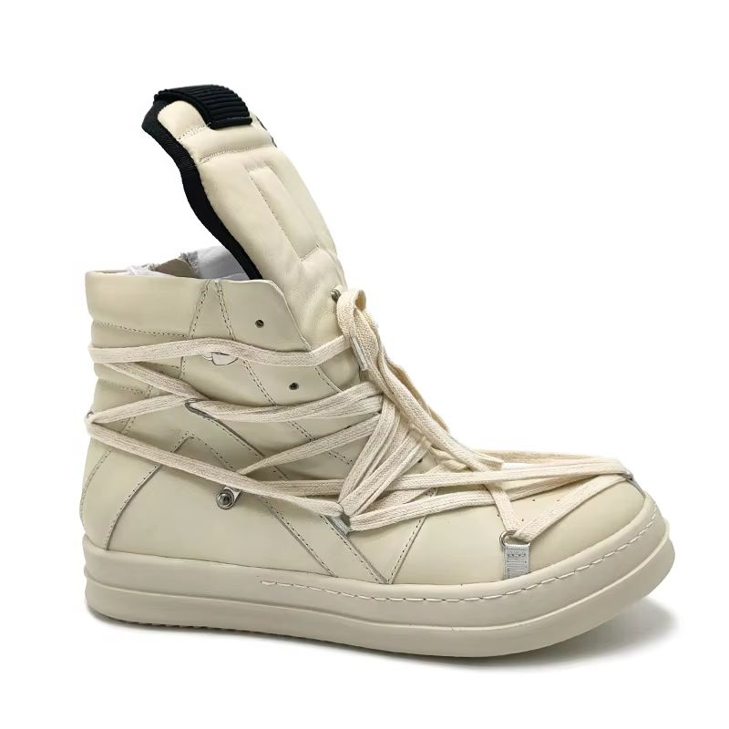 Men High Top Shoes Luxury Lace - đánh giá và giá Men'S Shoes Black And White