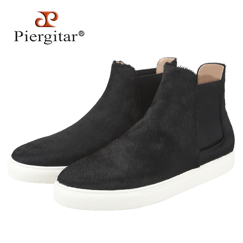 Piergitar Winter Styles Black  - đánh giá và giá Men'S Shoes Black And White