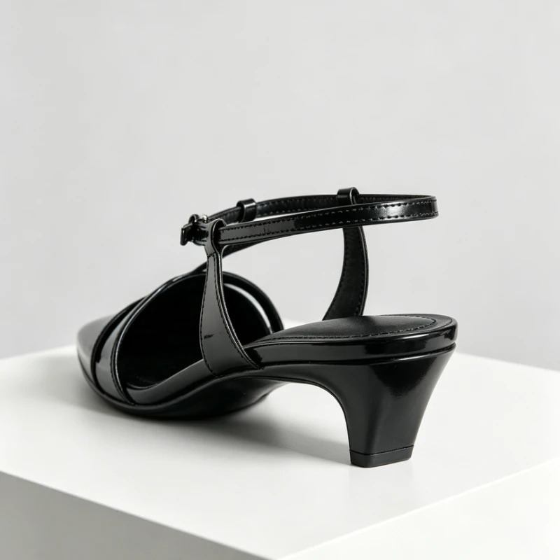 Patent Leather Kitten Heel Wom - đánh giá và giá Dress Shoe Pointed