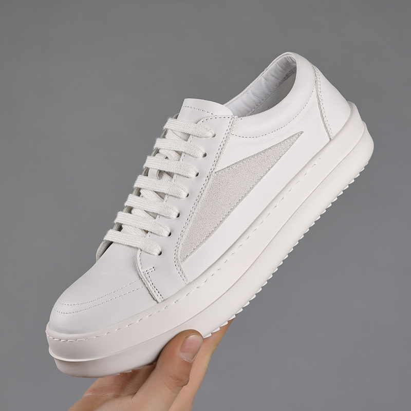 Mens Black Genuine Leather Pla - đánh giá và giá Men'S Shoes Black And White