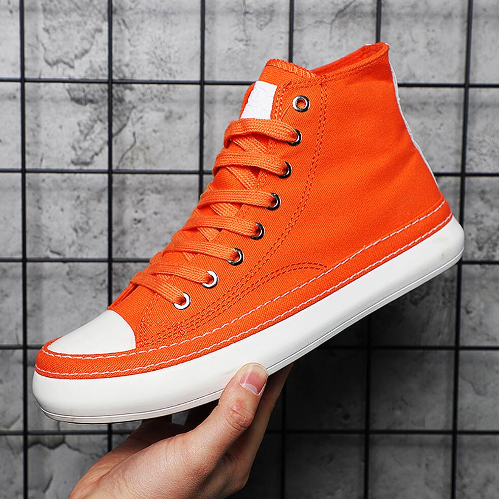 Men's High Top Canvas Shoes Ca - đánh giá và giá Men'S Shoes Black And White