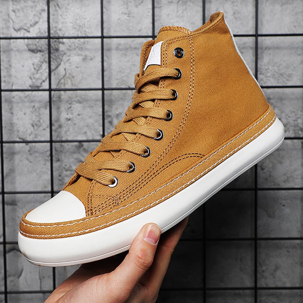 Men's High Top Canvas Shoes Ca - đánh giá và giá Men'S Shoes Black And White