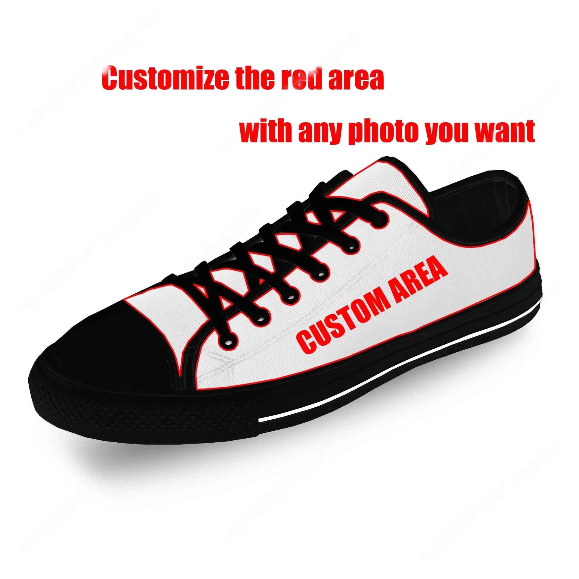 Custom Made Low Top Sneakers W - đánh giá và giá Men'S Shoes Black And White