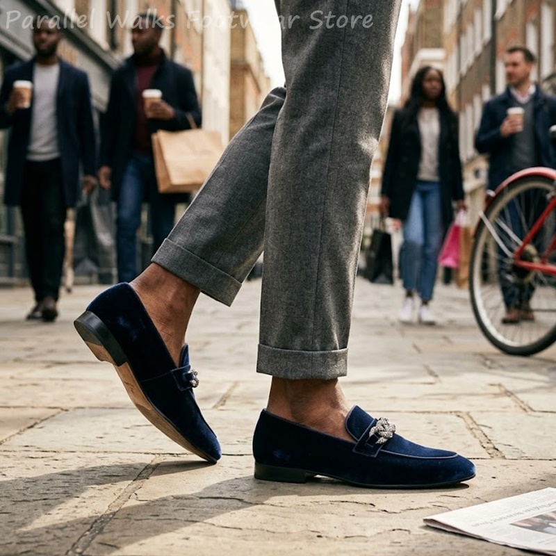 Sartorial Men Loafers Navy Blu - đánh giá và giá Men'S Shoes Navy Blue