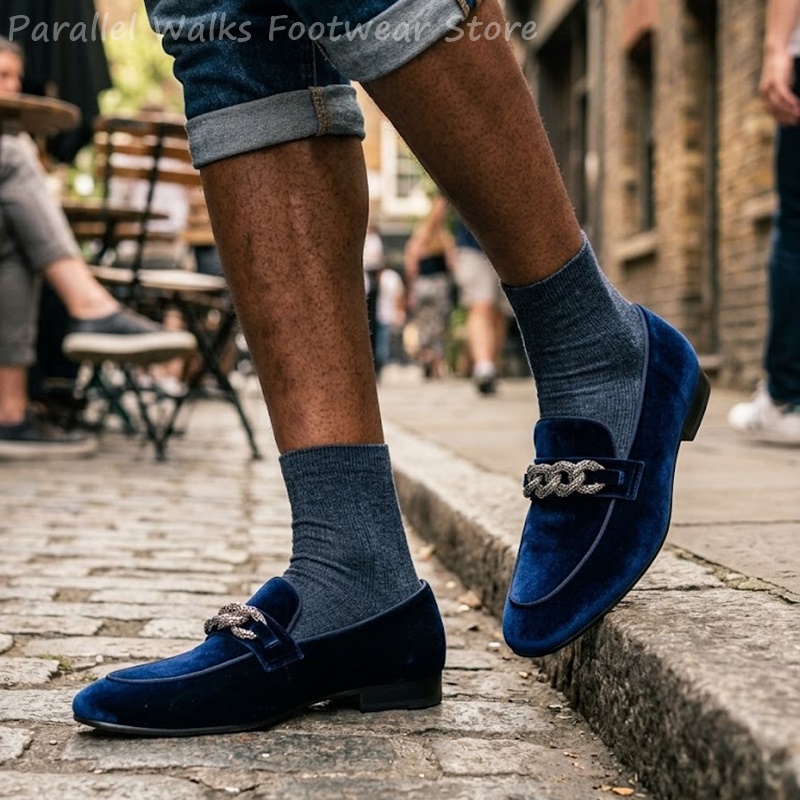 Sartorial Men Loafers Navy Blu - đánh giá và giá Men'S Shoes Navy Blue
