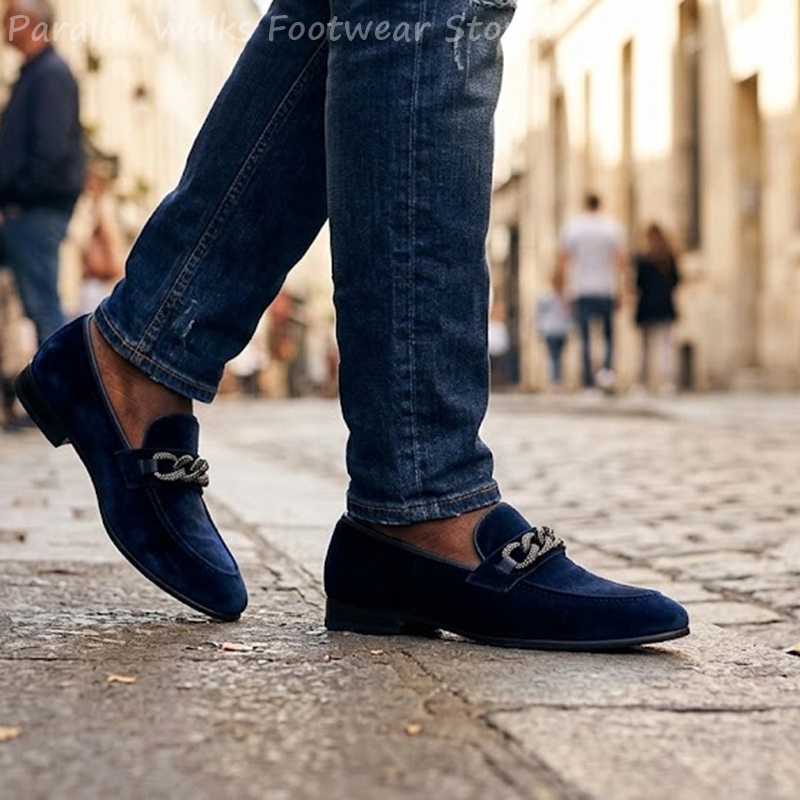 Sartorial Men Loafers Navy Blu - đánh giá và giá Men'S Shoes Navy Blue