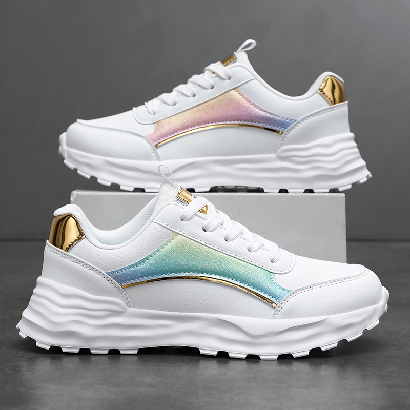 Women's Leather Sports Leisure - đánh giá và giá Running Shoes Lightweight