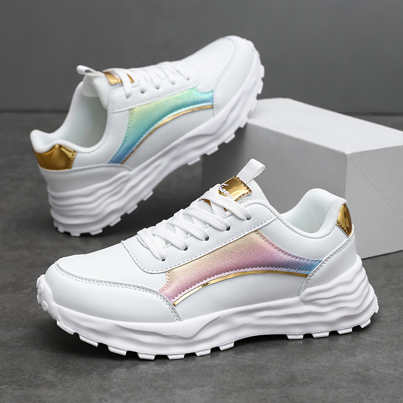 Women's Leather Sports Leisure - đánh giá và giá Running Shoes Lightweight