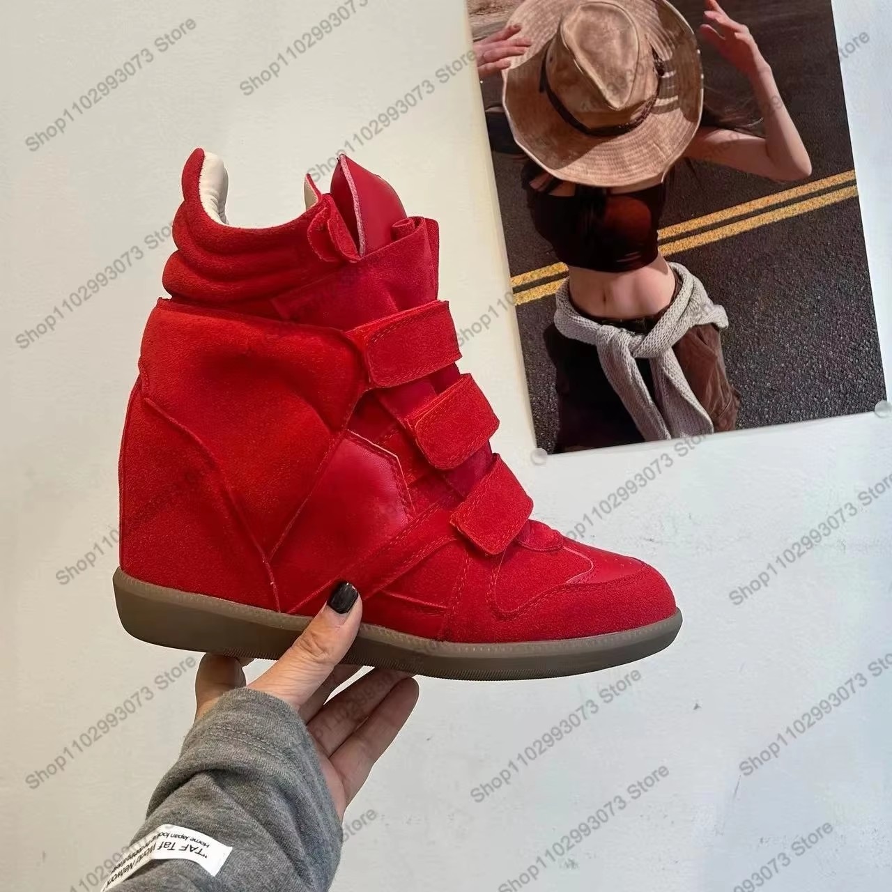 Women Hidden Wedge Heel High‑T - đánh giá và giá Running Shoes Lightweight