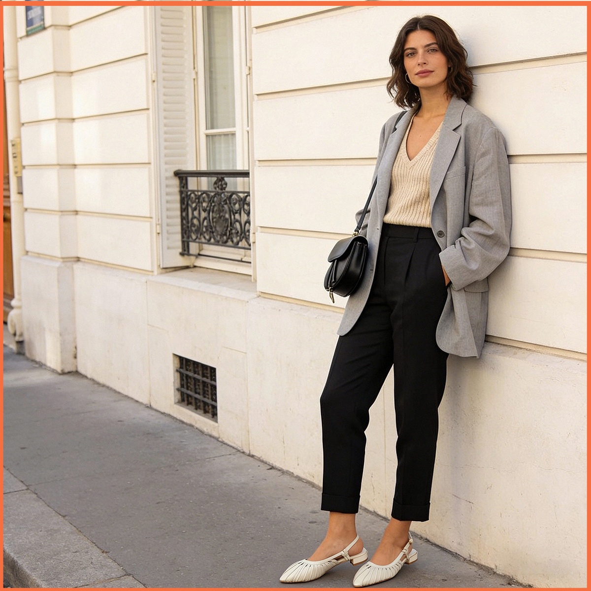 Elegant Pointed Toe Slingback  - đánh giá và giá Dress Shoe Pointed